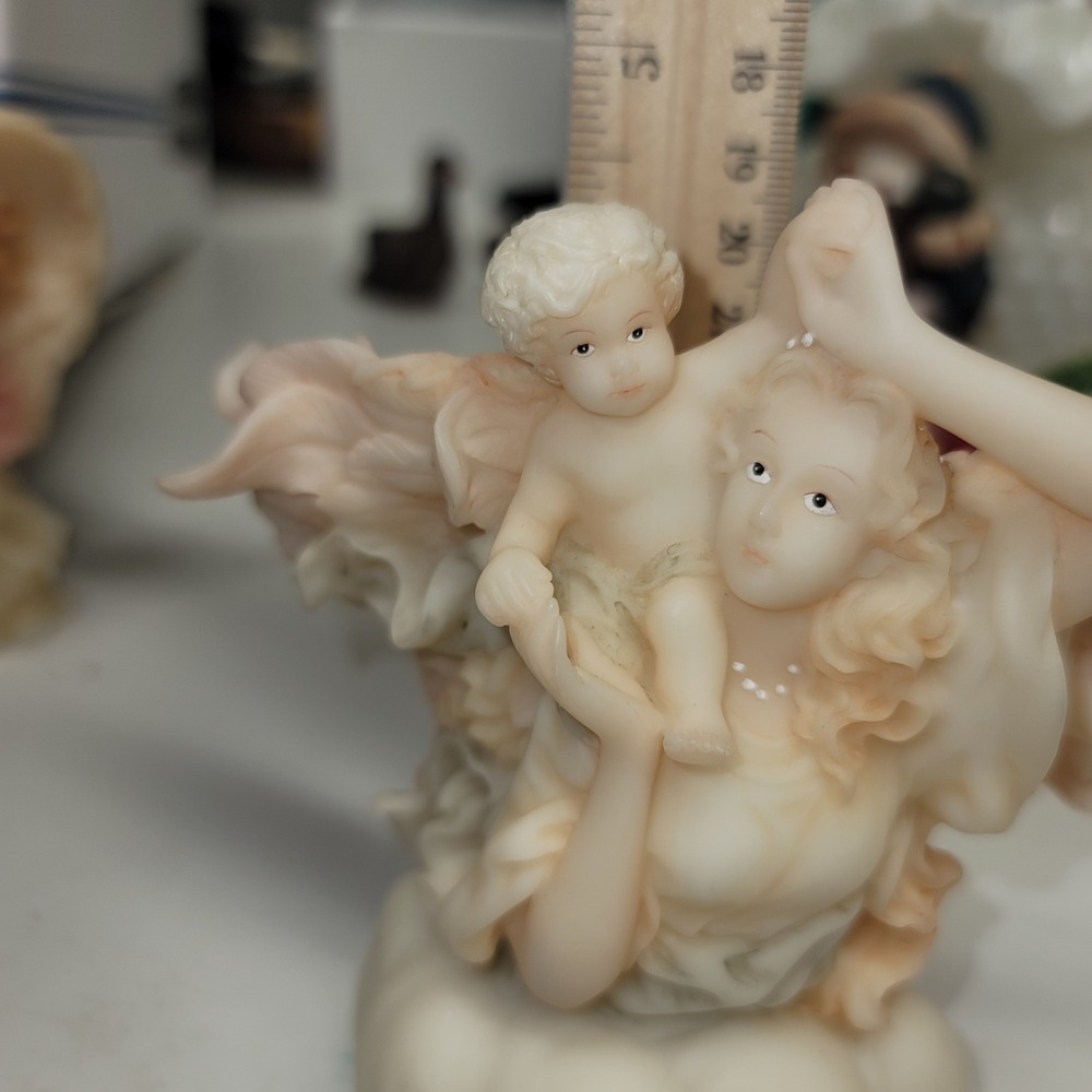 Seraphim Classics Hope Eternal Musical Angel Figurine Roman Inc 1996 78063